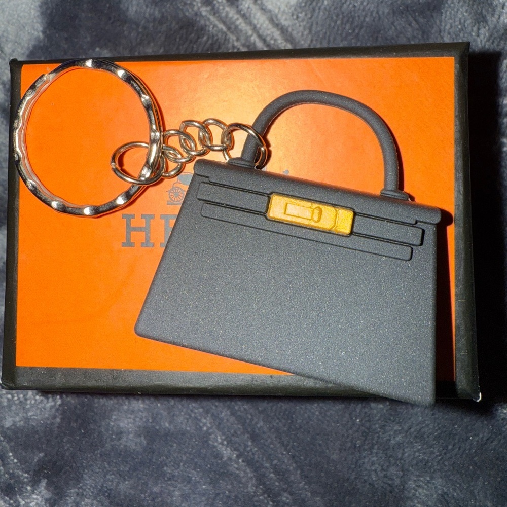 Mini Purse Keychain Charm with Gift Box